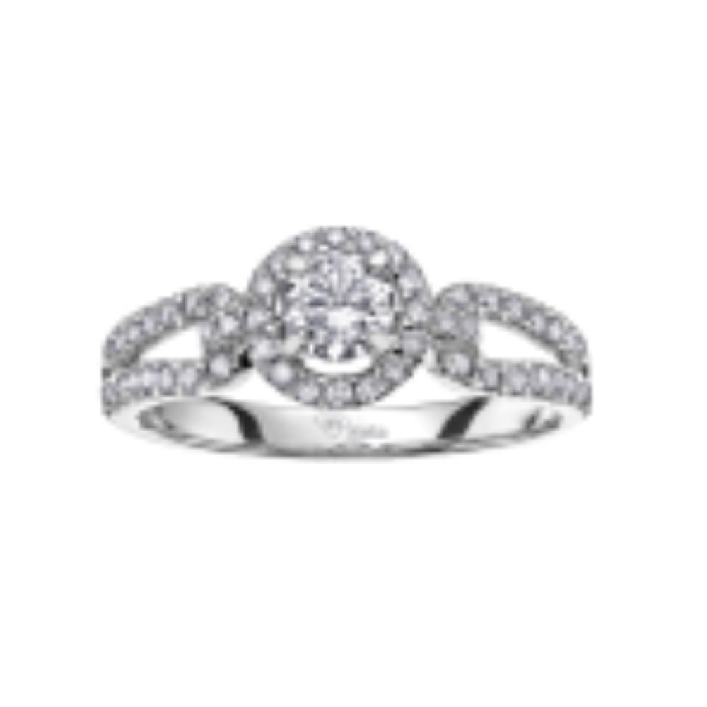 Bague de fiançailles à diamants