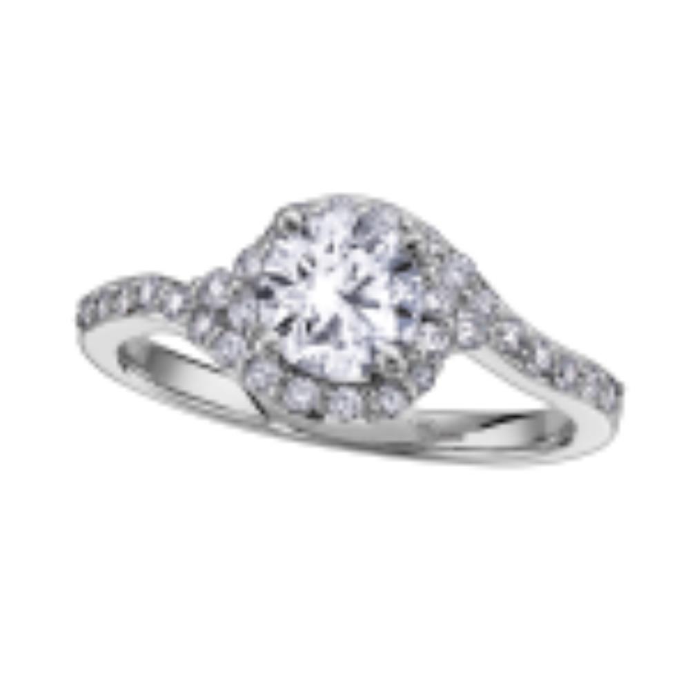 Bague de fiançailles à diamants