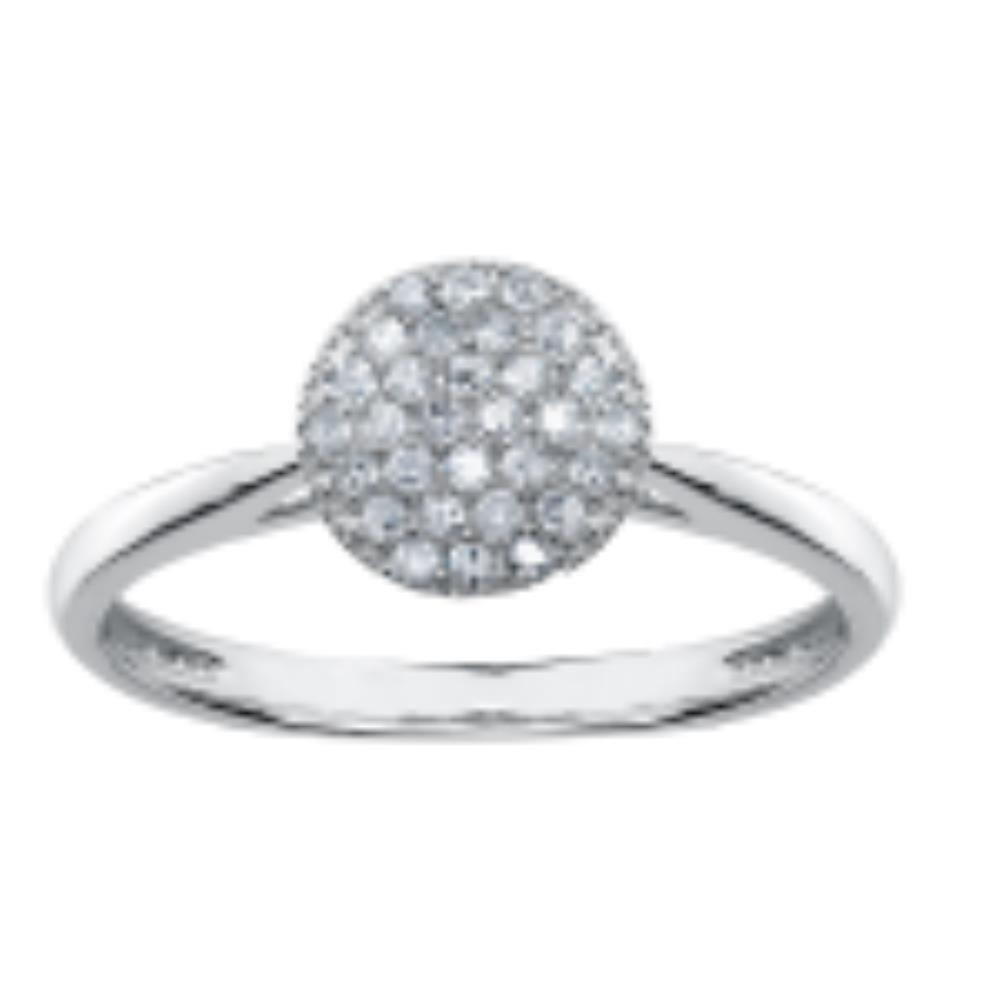Bague de fiançailles à diamants